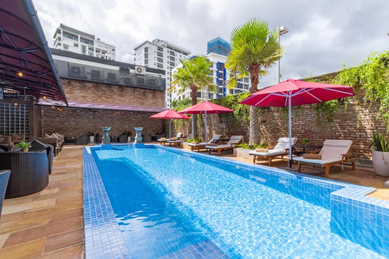 Anik Boutique Hotel & Spa On Norodom Blvd Phnom Penh Exteriör bild