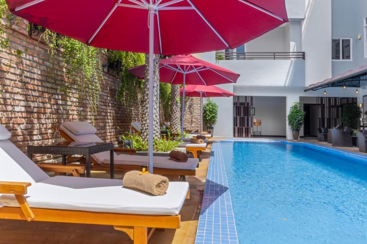 Anik Boutique Hotel & Spa On Norodom Blvd Phnom Penh Exteriör bild